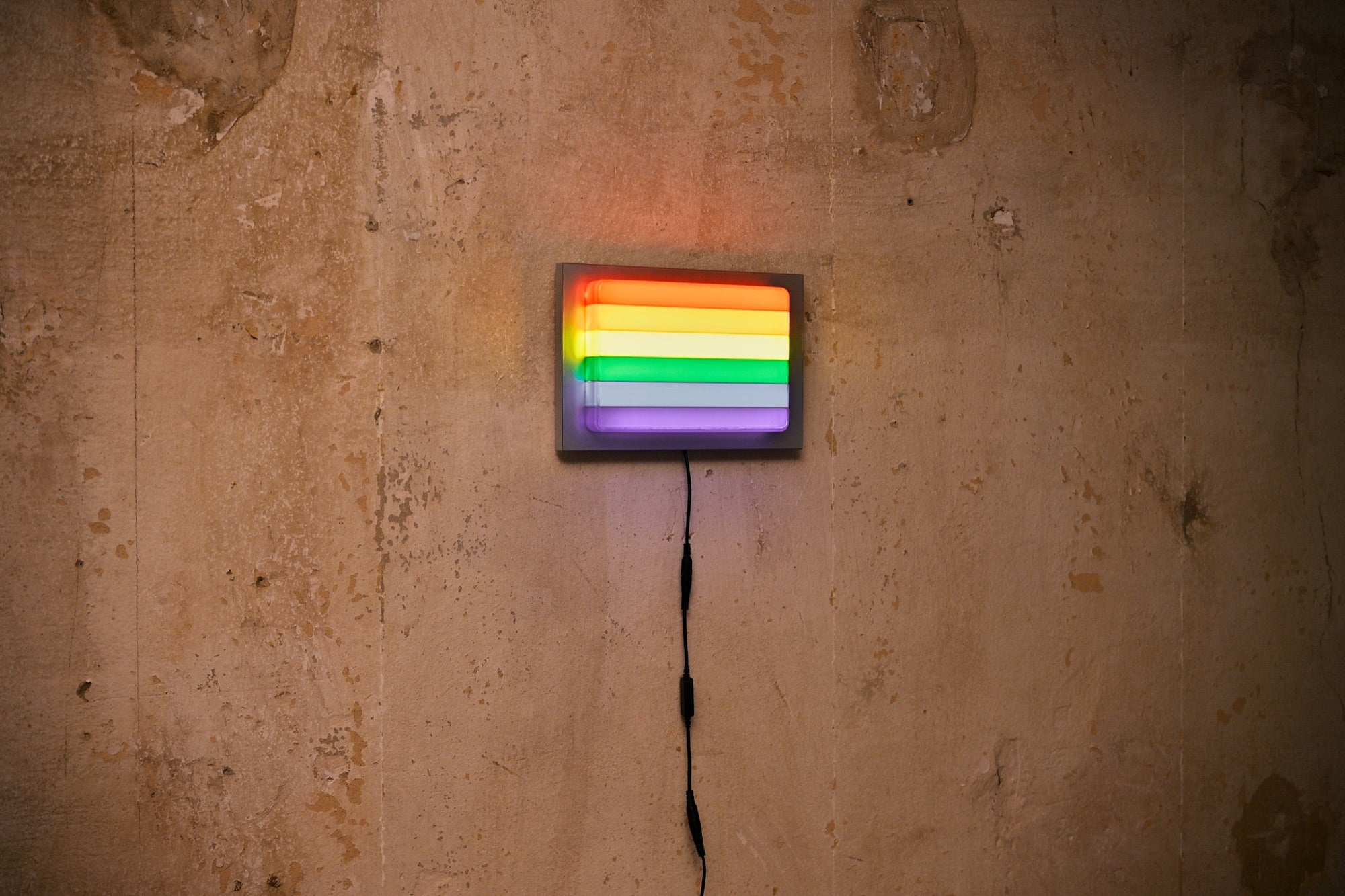Pride — 3D-Flächenleuchte, individuelles Leuchtbild nach Maß